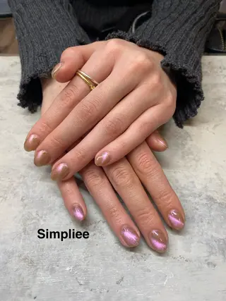 ネイル シンプリー🧚🏻 ワン👗渋谷店もえなのネイルデザイン
