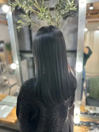 ロング カラー 溜 一太のヘアスタイル