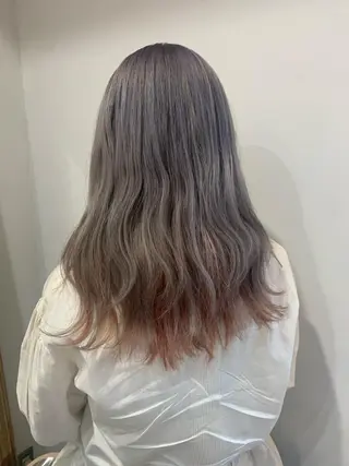 セミロング カラー 中目黒🌼 🌼ハナのヘアスタイル