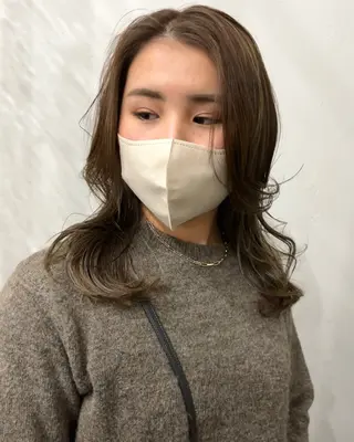 セミロング ブリーチ／デザイン／ 🫟Rurika🫟のヘアスタイル