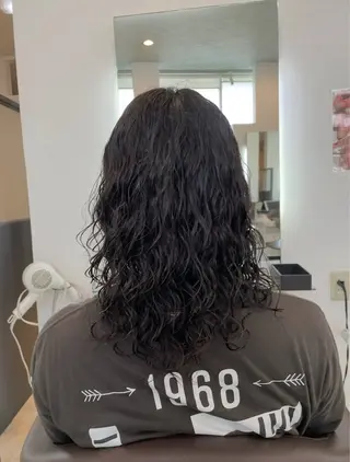 パーマ 甲田 和生のヘアスタイル