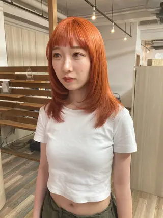 セミロング カラー ✂️似合わせの魔術師 石田一樹✂️のヘアスタイル