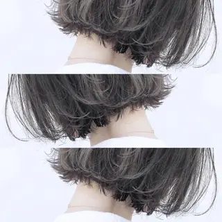 ショート カラー パーマ ヘアアレンジ tocca所属・毎月通える価格♪ 杉本真基のヘアスタイル