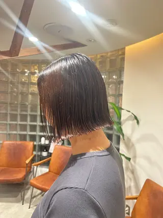 ショート ボブレイヤー/ ブリーチ/miyuuのヘアスタイル