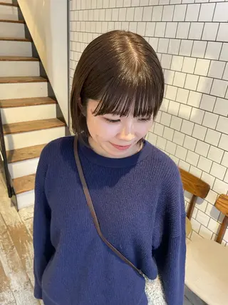 ショート e.n.u烏丸所属・木下 美華のヘアスタイル
