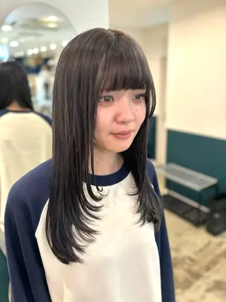 ロング ☁️RIKA☁️ @ri2_____bのヘアスタイル