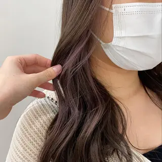 ロング カラー 古畑 愛美のヘアスタイル