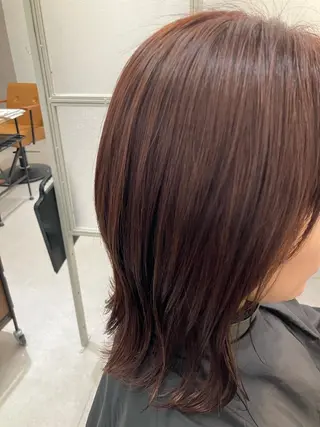 カラー KEIKA Hair所属・長嶋 待倫名のヘアスタイル