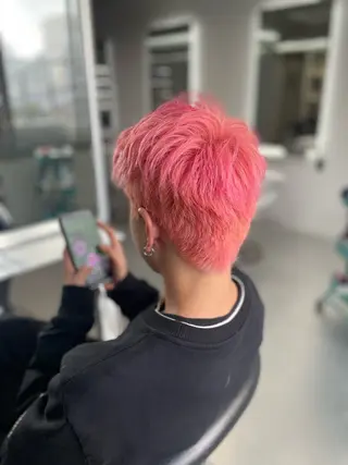 カラー 野崎 孝章のヘアスタイル