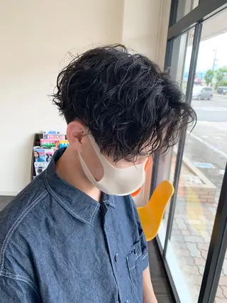 パーマ メンズ Act hair所属・大場 和哉のヘアスタイル