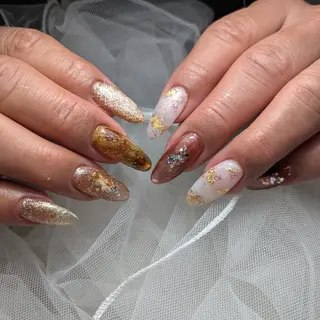 ネイル 門戸厄神プライベートサロンulunail所属・ulunail mikaのネイルデザイン
