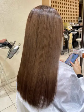 ロング カネヒラ リョウスケのヘアスタイル