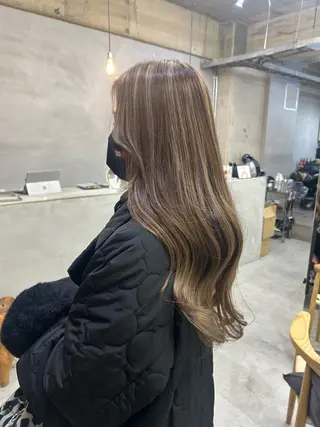 ロング muku所属・レディースカット モデル/ayunaのヘアスタイル