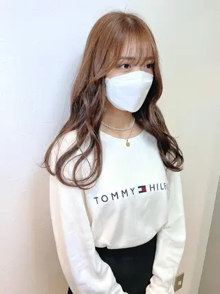 カラー 🍨モテベージュ🩰 miraiのヘアスタイル