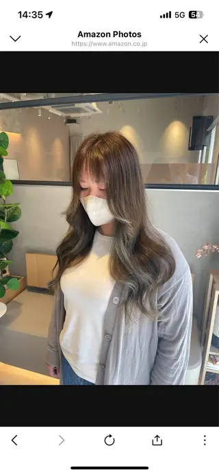 ロング カラー ✨艶髪職人艶カラー✨ 中本輝人のヘアスタイル