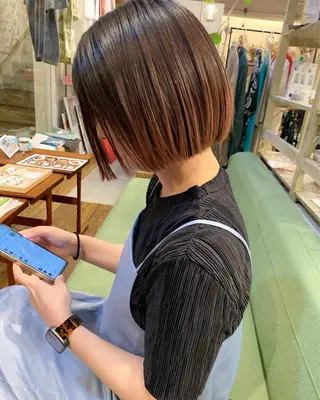 ミディアム 【takk】 ナカヤママサヨシのヘアスタイル