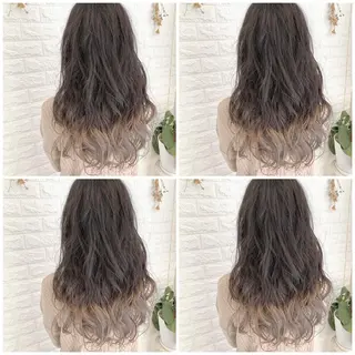 ロング カラー ハイトーン/ブリーチ 山崎 悠次のヘアスタイル