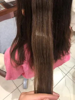 セミロング カラー 大阪長居🌱野見山 卓也のヘアスタイル