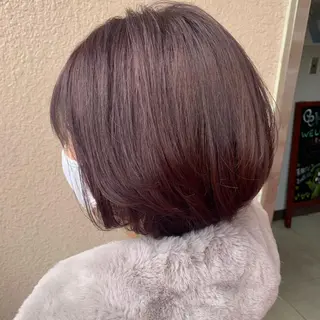 ショート 淡色ふんわりhair 新宿satomiのヘアスタイル