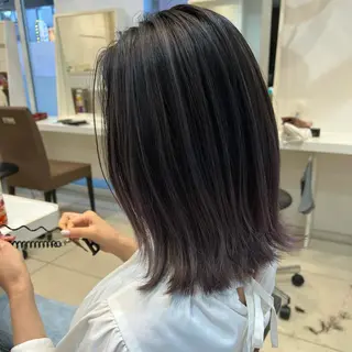 ミディアム カラー はだゆうき @hadadan08のヘアスタイル