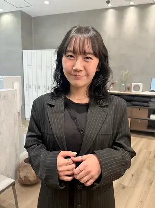 ミディアム パーマ mashu Atoro所属・梅田美容室 / miyuの眉毛・アイブロウイメージ