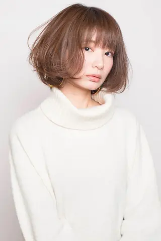 ミディアム カラー 【ショート特化】 森本　祐太のヘアスタイル