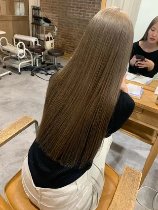 ロング カラー ブリーチ/アレンジ 天満/chihiroのヘアスタイル