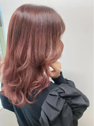 セミロング カラー GRANLUSSO 〜グランルッソ駅前店所属・木口 嘉美のヘアスタイル