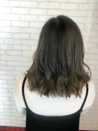 セミロング カラー 巣鴨髪質改善サロン 🌈NONOKAのヘアスタイル