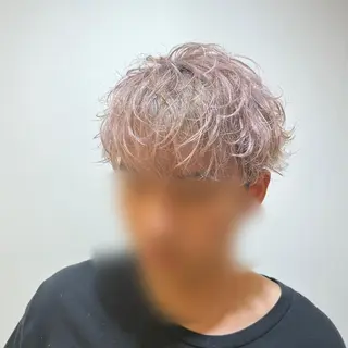 ショート カラー パーマ ヘアアレンジ メンズ キッズ メンズ特化 美容師かずまのヘアスタイル