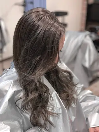 ロング カラー 神野 洸都のヘアスタイル
