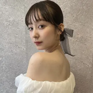 ヘアアレンジ 🩰 柔らかいカラー tomomi🌛のヘアスタイル