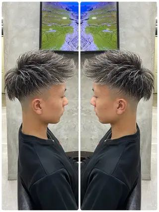 ショート カラー メンズ 🐉『メンズ美容師』 吉田龍星🐉のヘアスタイル