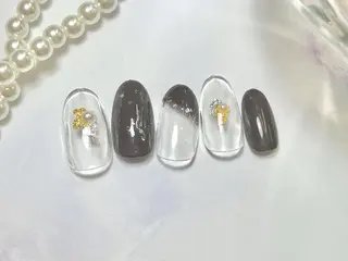 ネイル ネイルPetit Ribbonのネイルデザイン