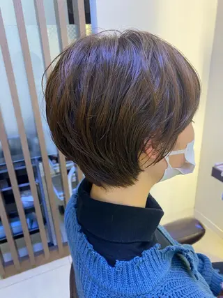 ショート カラー ✨垢抜け✨3Dカラー 山本美侑のヘアスタイル