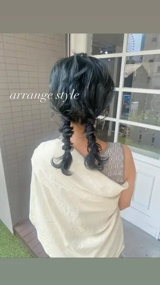 セミロング 似合わせ大得意美容師 .Haruka.のヘアスタイル