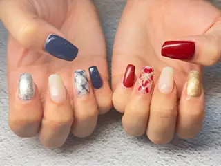 ネイル Queennail 北堀江AYAのネイルデザイン