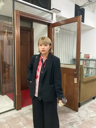 カラー 葵🌊ツヤカラー/ 髪質改善🫧のヘアスタイル