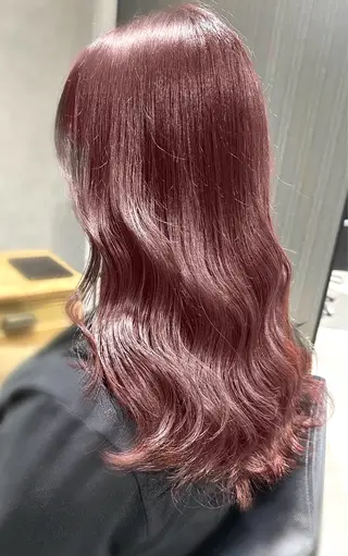 セミロング カラー 野村 俊太のヘアスタイル