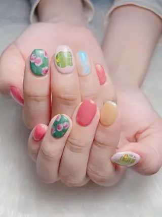 ネイル 🎀Yumi✨ ミキネイルサロン池袋のネイルデザイン