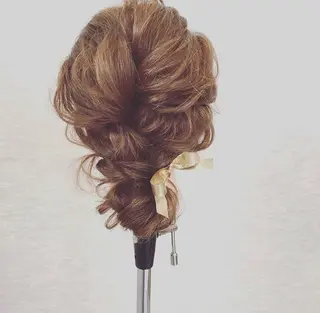 ロング ヘアアレンジ 韓国レイヤー/髪質 改善/縮毛🤍吉田のヘアスタイル