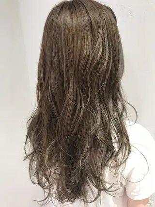 ロング カラー 韓国ヘア🇰🇷/ レイヤーカット✂︎のヘアスタイル
