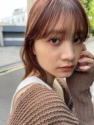 ミディアム カラー まつ毛パーマ🐏 NANAMIのマツエク・マツパデザイン