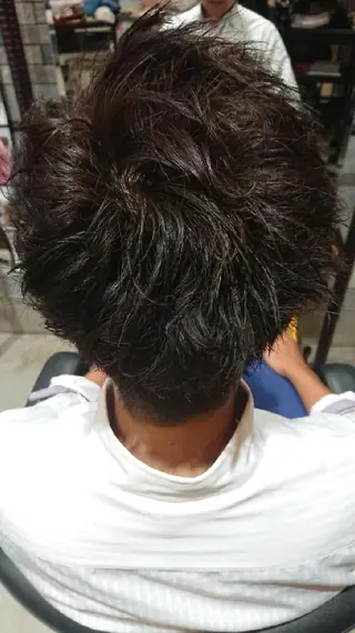 メンズ パーマ 浅野  勇貴のヘアスタイル