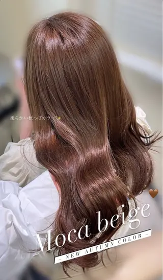 ロング haruna🤍 中韓mix✨のヘアスタイル