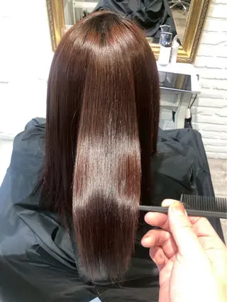 カラー 新越谷Lusso 【OOSERA】のヘアスタイル