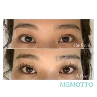 マツエク・マツパ MEMOTTO CHIHIROのマツエク・マツパデザイン