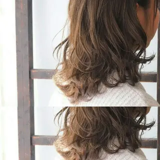 カラー ミディアム RITA Hairs所属・Kawamoto Shinyaのヘアスタイル