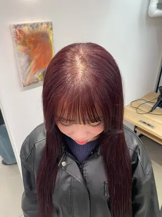 ロング カラー Lomalia Yuzukiのヘアスタイル