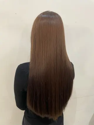 ロング カラー 👑艶髪/カラー/ アレンジ/特化👑のヘアスタイル